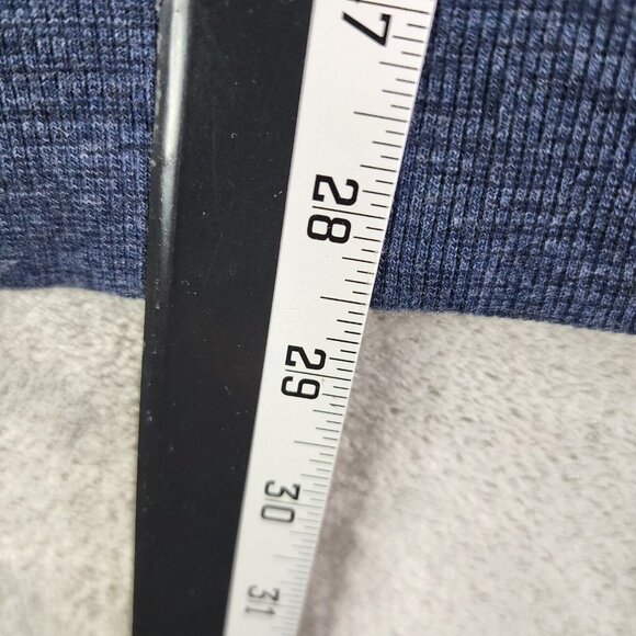 Mens Champion Heather Blue Sweatshirt Athletic Crew Neck Long Sleeves Size XXL - Picture 6 of 7